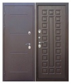 Дверь 11см ISOTERMA медный антик Венге 2050/960/L (левая)