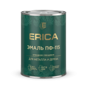 ERICA Эмаль ПФ-115 вишневая . 10 кг 1/1шт