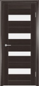 Дверь S14 ДО - 70 Тёмный Орех рифлёный (ПВХ)