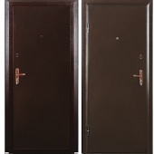Дверь Сити2-2066/880/L Антик медный металл/металл (под заказ)
