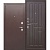 Дверь Гарда Венге 8мм 2050/860/L (левая) арт.008306