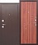 Дверь Гарда  Рустикальный дуб 8мм 2050/860/R (правая) арт.010460  (БЕЗ УПАК В)
