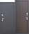 Дверь Гарда МУАР Венге 8мм 2050/860/R (правая) арт.005848