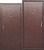 Дверь Гарда 2050/960/R (правая) металл/металл арт.019081